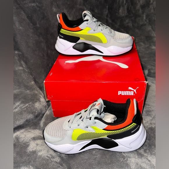 Puma RS-X Hard Drive PS size 12.5 kids high rise-yellow alert (Brand new in box) - Picture 10 of 11
